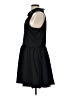 Fever 100% Polyester Solid Black Casual Dress Size L - photo 5