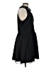 Fever 100% Polyester Solid Black Casual Dress Size L - photo 4