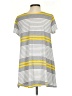 Puella Stripes Gray Short Sleeve T-Shirt Size S - photo 2