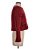 H&M 100% Polyester Burgundy Jacket Size XS - photo 4