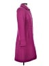 J.Crew Purple Wool Coat Size 0 - photo 4