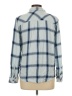 Rails 100% Rayon Plaid Blue Long Sleeve Button-Down Shirt Size L - photo 2