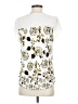 Daniel Rainn White Short Sleeve Blouse Size S - photo 2