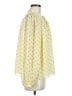 Ann Taylor 100% Polyester Yellow Long Sleeve Blouse Size M - photo 4