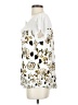 Daniel Rainn White Short Sleeve Blouse Size S - photo 5