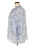 Shine Blue 3/4 Sleeve Blouse Size 3X - photo 5