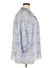 Shine Blue 3/4 Sleeve Blouse Size 3X - photo 4