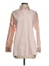 Lands' End 100% Cotton Color Block Pink Long Sleeve Button-Down Shirt Size 2 - photo 1