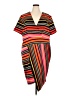 Cato Stripes Orange Casual Dress Size 26 - photo 1