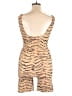 WeWoreWhat Animal Print Tan Romper Size XL - photo 2