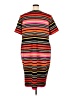 Cato Stripes Orange Casual Dress Size 26 - photo 2