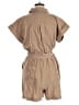 Simply Vera Vera Wang Solid Tan Romper Size M - photo 2