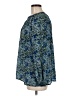 Rungolee Blue Long Sleeve Blouse Size M - photo 5
