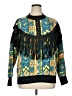 Unbranded Print Teal Pullover Sweater Size XL (estimated) - photo 1