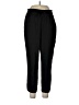 Zara TRF Solid Black Casual Pants Size L - photo 1