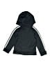 Adidas 100% Polyester Stripes Gray Track Jacket Size 3T - photo 2