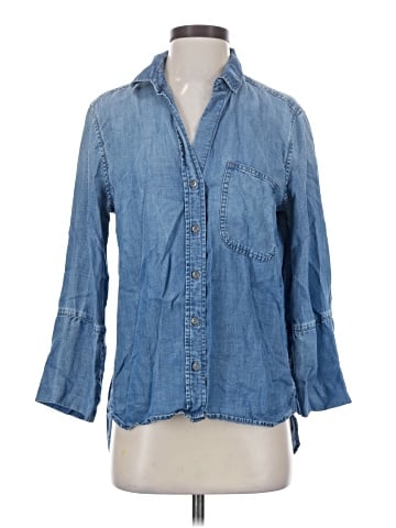 Cloth & Stone 3/4 Sleeve Button-Down Shirt (view 1)