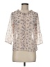 Fig Ivory 3/4 Sleeve Blouse Size M - photo 1