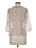 Fig Ivory 3/4 Sleeve Blouse Size M - photo 2
