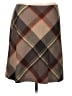 Talbots Argyle Brown Wool Skirt Size 10 - photo 1