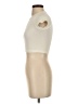 Out From Under Ivory Short Sleeve Turtleneck Size XS - photo 5