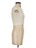 Out From Under Ivory Short Sleeve Turtleneck Size XS - photo 4