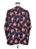 Joan Rivers 100% Polyester Blue 3/4 Sleeve Blouse Size 2X - photo 2