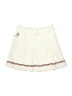Unbranded Solid Ivory Casual Skirt Size XS (estimated) - photo 1