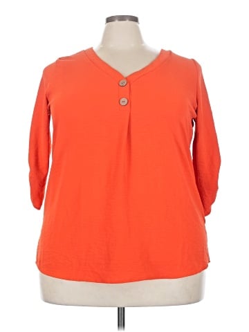 Cure 3/4 Sleeve Blouse (view 1)