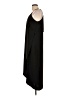 Olivia Grey 100% Polyester Solid Black Casual Dress Size L - photo 5