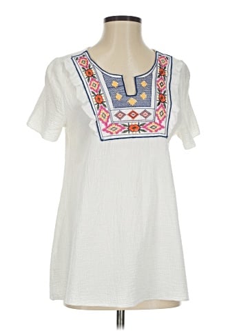 Hailey & Co. Short Sleeve Blouse (view 1)