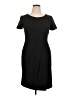 Armani Collezioni 100% Polyester Solid Black Cocktail Dress Size 14 - photo 1