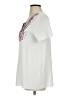 Hailey & Co. White Short Sleeve Blouse Size S - photo 5