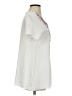 Hailey & Co. White Short Sleeve Blouse Size S - photo 4