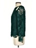 oasis 100% Polyester Green Long Sleeve Blouse Size 2 - photo 5