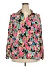 Notations 100% Polyester Floral Pink 3/4 Sleeve Blouse Size 2X - photo 1