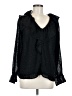 Ann Taylor LOFT Black Long Sleeve Blouse Size M - photo 1