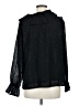 Ann Taylor LOFT Black Long Sleeve Blouse Size M - photo 2