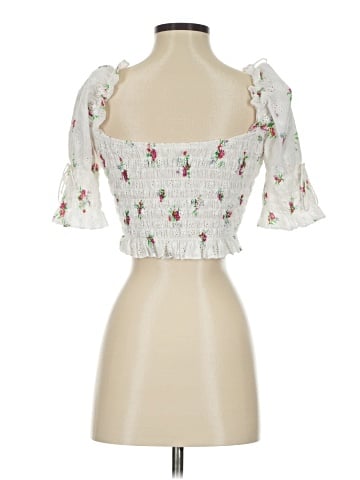 For Love & Lemons 3/4 Sleeve Blouse (view 2)