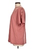 BLOOMCHIC Burgundy Short Sleeve Top Size 10 - photo 5