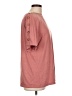 BLOOMCHIC Burgundy Short Sleeve Top Size 10 - photo 4
