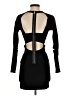 Sena Solid Black Casual Dress Size 0 - photo 2