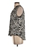 Vince Camuto 100% Polyester Animal Print Gray Sleeveless Blouse Size S - photo 5