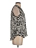 Vince Camuto 100% Polyester Animal Print Gray Sleeveless Blouse Size S - photo 4