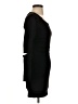 Sena Solid Black Casual Dress Size 0 - photo 4