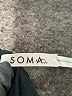 Soma Solid Black Track Jacket Size M - photo 6