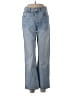 H&M Hearts Blue Jeans Size 6 - photo 1