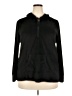 Chaps 100% Polyester Black Cardigan Size 3X - photo 1