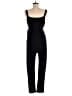 Seraphine 100% Viscose Solid Black Jumpsuit Size 8 - photo 2