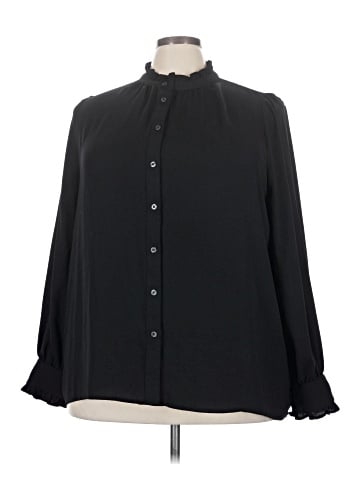 Halogen Long Sleeve Blouse (view 1)